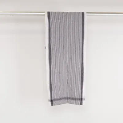 Chemin de table (Noir, Blanc) de Bruka Design Coton