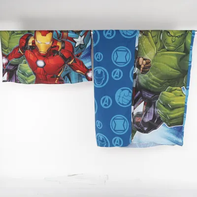 Sengesæt (Blå, Flerfarvet) fra Marvel Avengers