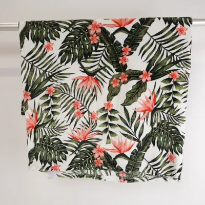 Couverture (Blanc, Vert, Rouge) de Home Collection Polyester