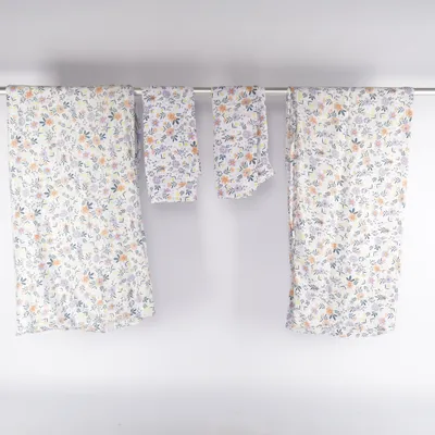 Sengesæt (Hvid, Flerfarvet) fra Novitesse Polyester
