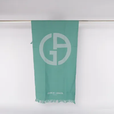 Beach towel (Green) from Giorgio Armani Beauty Cotton