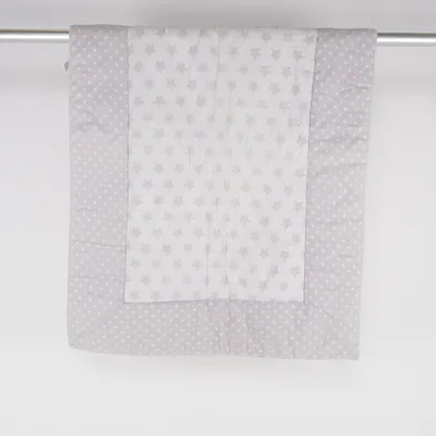 Playmat (Gray, White) from Alvi Cotton, Polyester