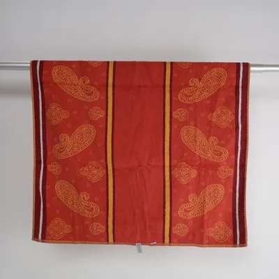Bath towel (Yellow, Red, White) from Tukan Cotton