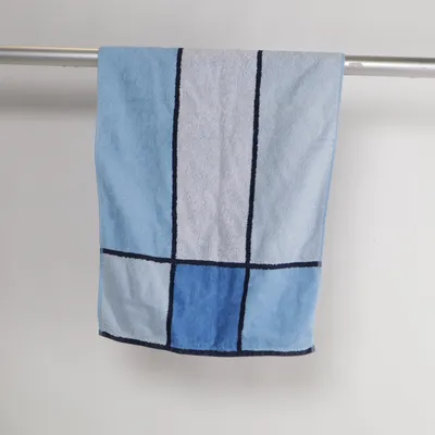 Towel (Blue, White) from Tukan Cotton