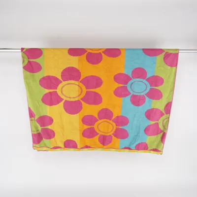 Strandhandduk (Rosa, Gul, Orange, Flerfärgad)