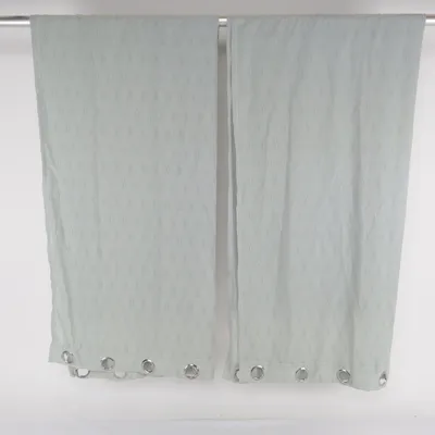 Eyelet curtain (Green) from Esposa Polyester