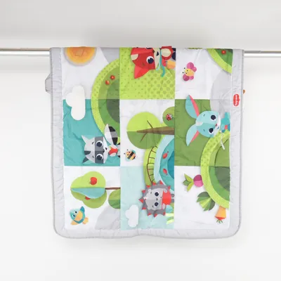Tapis de jeu (Bleu, Multicolore) de Tinylove Polyester