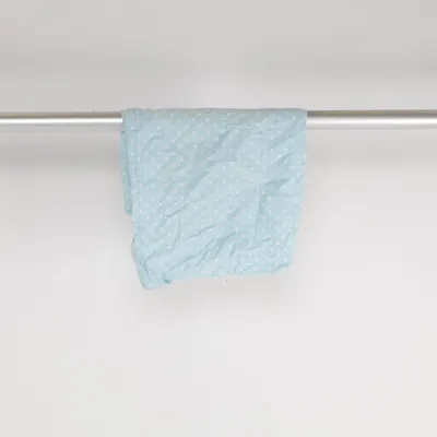 Pillowcase (Blue, White) from Novitesse Cotton