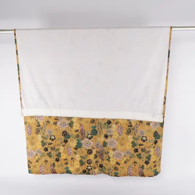 Rideau plissé (Jaune, Multicolore) de Rusta Home Polyester
