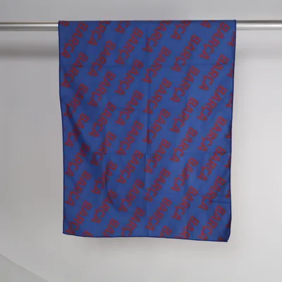 Beach towel (Blue, Red) from FC Barcelona Polyamide, Polyester