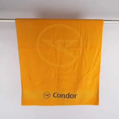Badehåndklæde (Gul) fra Condor Bomuld