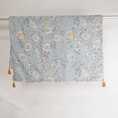 Dynebetræk (Blå, Hvid, Gul) fra Linvosges Polyester