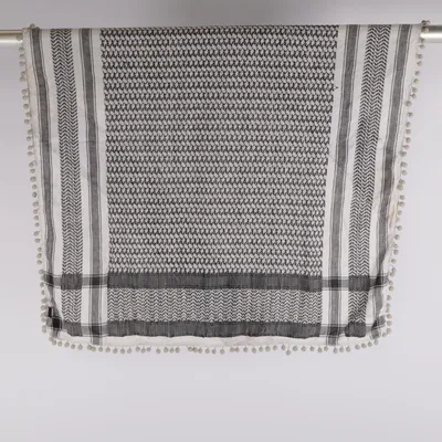 Blanket (White, Black, Purple) from Erfurt
