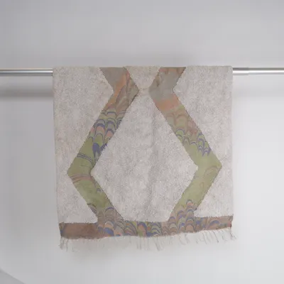 Ryatæppe (Beige, Flerfarvet)
