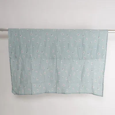 Baby blanket (Windflower Blue) from Cam Cam Copenhagen Organic cotton