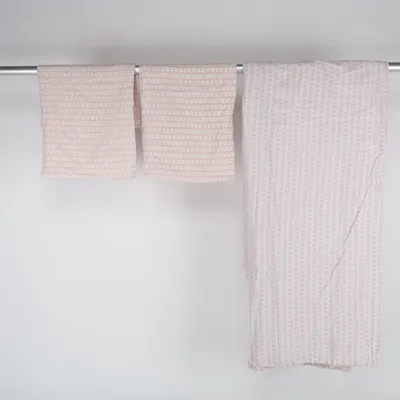 Bäddset (Rosa, Vit) från IKEA Bomull