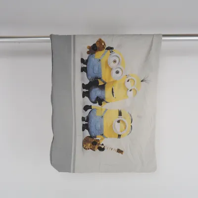 Pillowcase (Gray, Yellow, Blue) from Illumination Cotton
