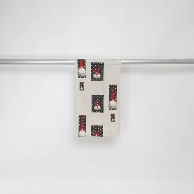 Tischläufer (Beige, Schwarz, Rot) von Nääsgränsgården Baumwolle, Leinen