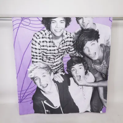 Påslakan (Lila, Vit, Svart) från One Direction Bomull