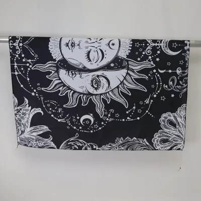 Dessus de lit (Noir, Blanc)