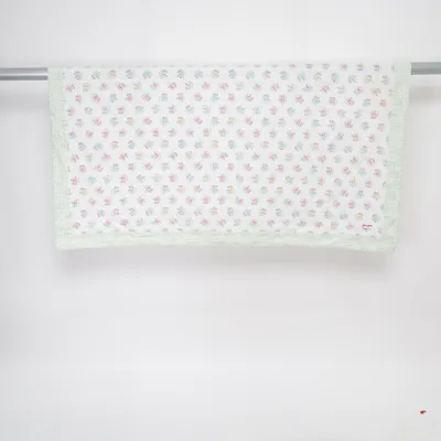 Bordsduk (Vit, Flerfärgad) från Greengate Bomull