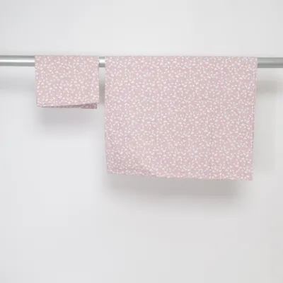 Bed set (Pink, White) from Vide Cotton