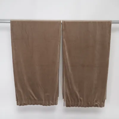 Gardinenschal (Braun) von Mio Polyester