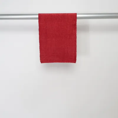 Table runner (Red) from Boa Textil Cotton, Metallic fiber