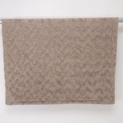 Decke (Braun) von Rusta Home Polyester