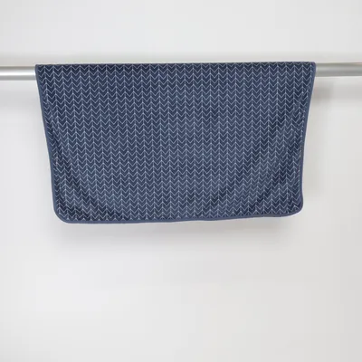 Couverture de bébé (Bleu, Blanc) de Alice & Fox Polyester
