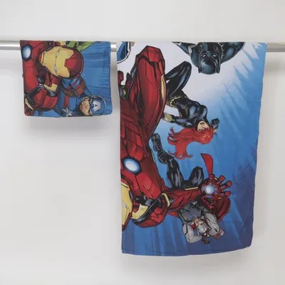 Bäddset (Flerfärgad) från Marvel Avengers Bomull