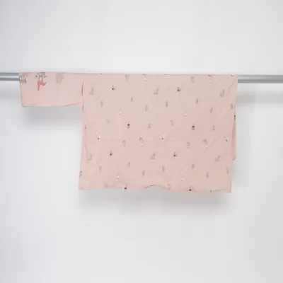 Dynebetræk (Pink) fra Little Roomies Økologisk bomuld