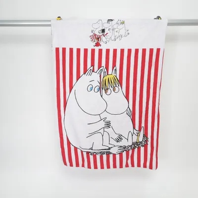 Duvet cover (White, Red, Multicolored) from Mumin Cotton