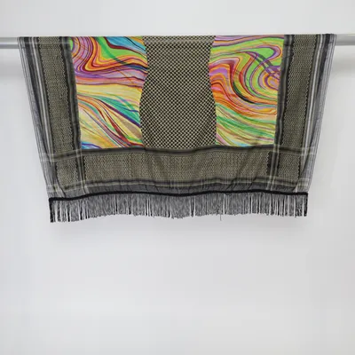 Plaid (Noir, Multicolore) de Millerostock