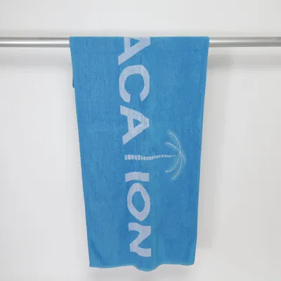 Bath towel (Blue, White) from Home & Deco Cotton