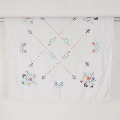 Tablecloth (White, Multicolored)