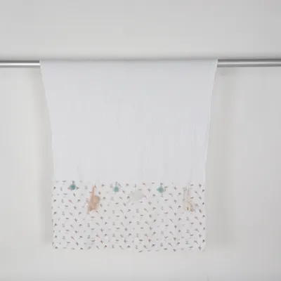 Couverture de bébé (Blanc, Multicolore) de Maisons du Monde Coton, Polyester