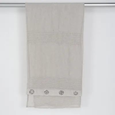 Eyelet curtain (Gray) from Ambiente Trendlife Polyester