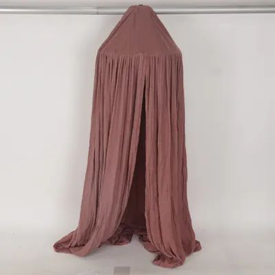 Sänghimmel (Rosa) från Sebra Bomull