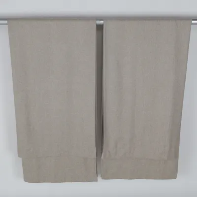 Blackout curtain (Beige) from Jotex Polyester