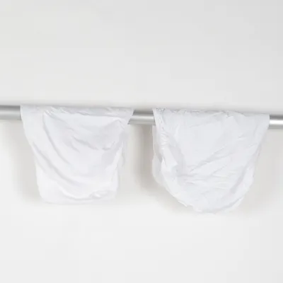 Housse de matelas (Blanc) de Borganäs Coton