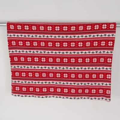 Deken (Rood, Wit, Grijs) van Home Polyester