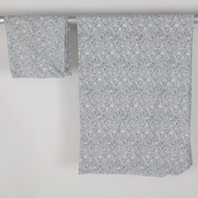 Bed set (White, Gray) from IKEA Cotton, Polyester