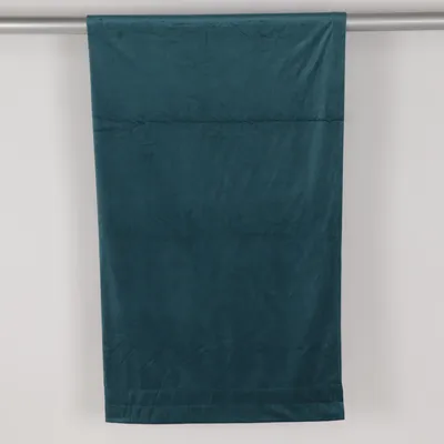 Rod pocket curtain (Blue) from Rusta Home Polyester