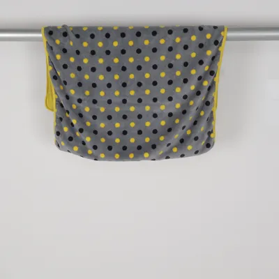 Couverture de bébé (Jaune, Gris) de Borussia Dortmund Coton, Polyester