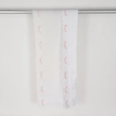 Gardinkappe (Hvid, Pink)
