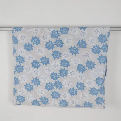 Housse de couette (Bleu, Blanc) de Tom & Jerry Coton, Polyester
