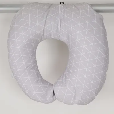 Coussin d'allaitement (Gris, Blanc) de Beemoo