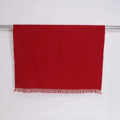 Filt (Röd) från Klippan Ull