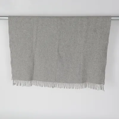 Pläd (Grå) från Home Collection Ull